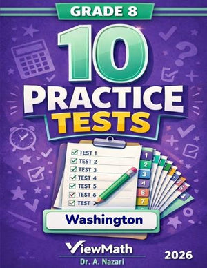 10 Washington SBA Grade 8 Math Practice Tests