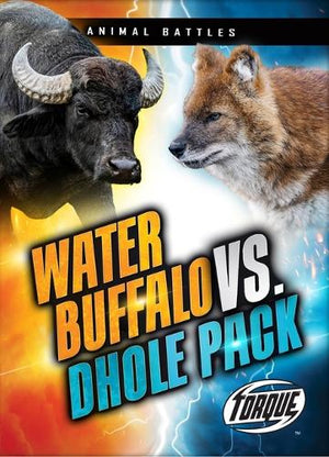 Water Buffalo vs. Dhole Pack