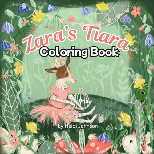Zara's Tiara Coloring Book
