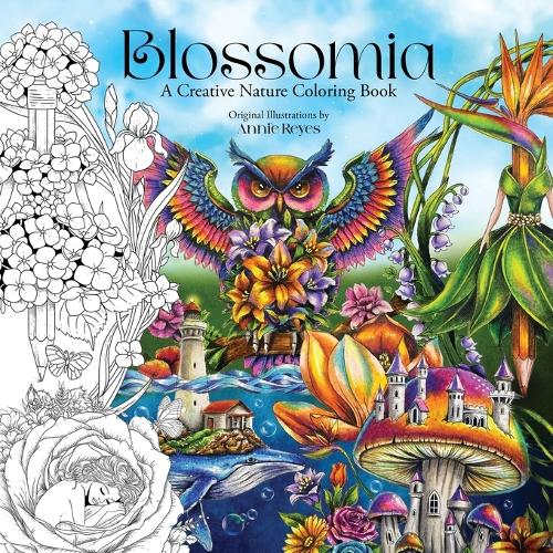 Blossomia. A Creative Nature Coloring. Regular Edition