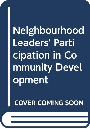 Neighbourhood Leaders' Participation in Community Development