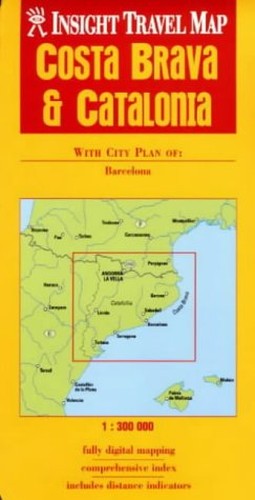 Costa Brava/Catalonia Insight Travel Map