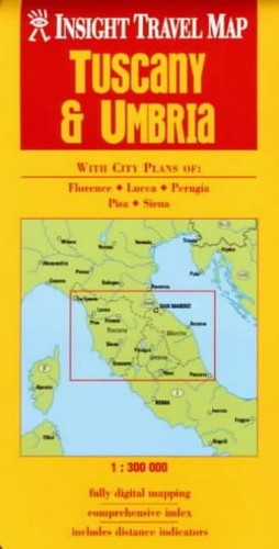 Tuscany and Umbria Insight Travel Map