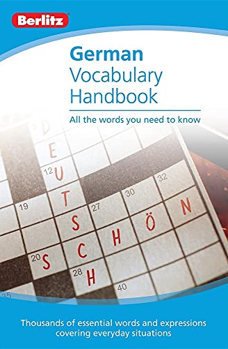 German Vocabulary Berlitz Handbook
