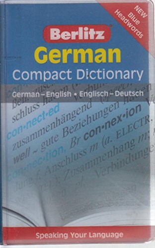 Berlitz Compact Dictionary German