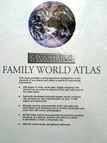 Insight Family World Atlas (Insight Atlases)