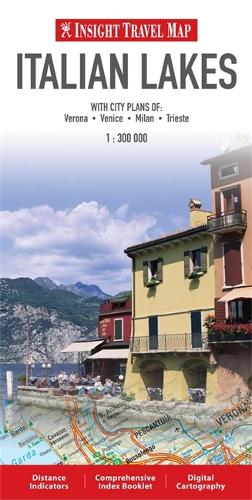 Insight Travel Maps: Italian Lakes