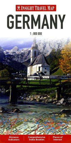 Insight Guides Travel Map Germany