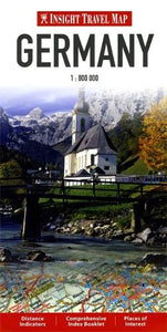 Insight Guides Travel Map Germany 