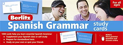Berlitz: Spanish Grammar Study Cards