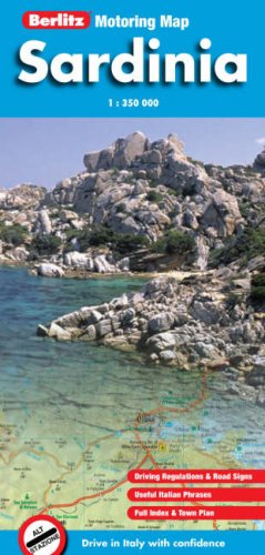 Sardinia Berlitz Motoring Map