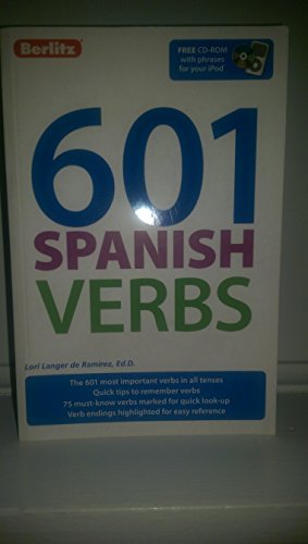 Berlitz 601 Verb Book: Spanish