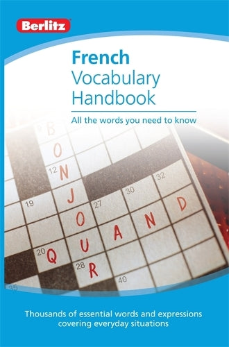 Berlitz Vocabulary Handbook French