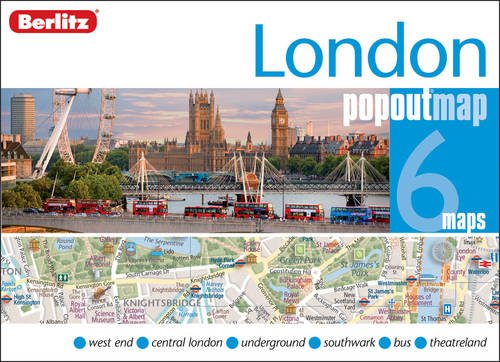 London Berlitz PopOut Map (Triple Map)