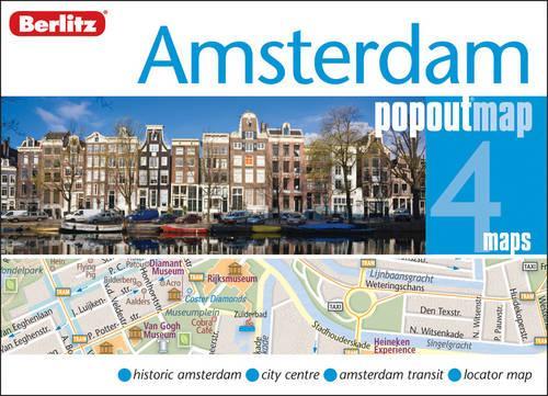 Amsterdam Berlitz PopOut Map
