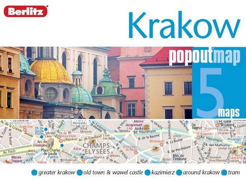 Krakow Berlitz PopOut Map