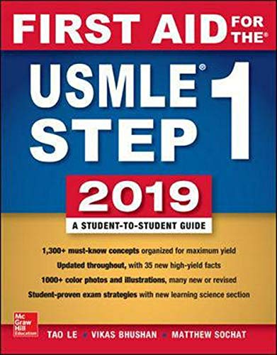 FIRST AID FOR THE USMLE STEp 1 2019