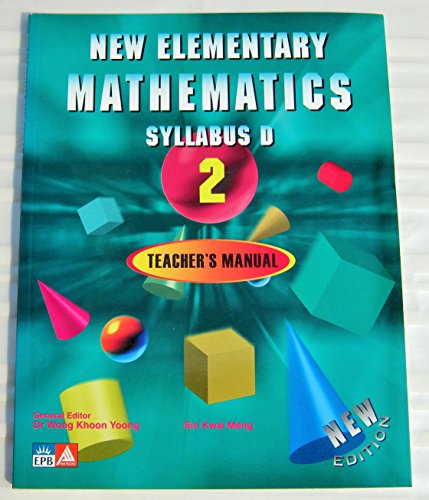 New Elementary Mathematics Syllabus DBook  Teachers Manual