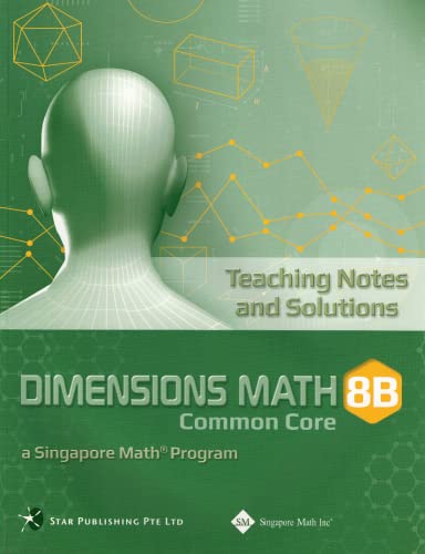 Dimensions Math Teaching Notes and Solutions 8B
