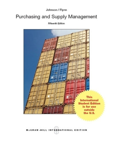 Purchasing and Supply Management