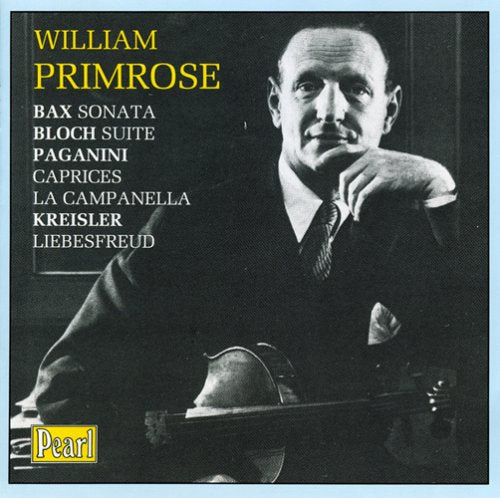 William Primrose - Viola Recital