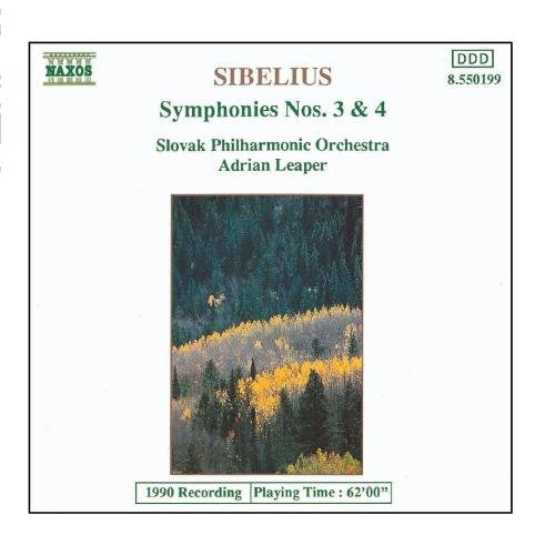 Sibelius: Symphonies Nos. 3 & 4