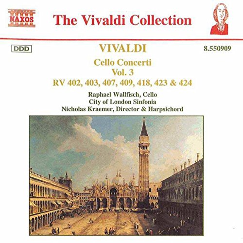 VIVALDI: Cello Concertos, Vol. 3