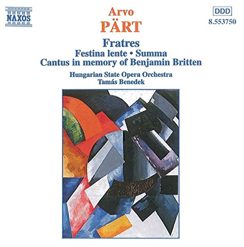 Pärt: Fratres/Festina lente