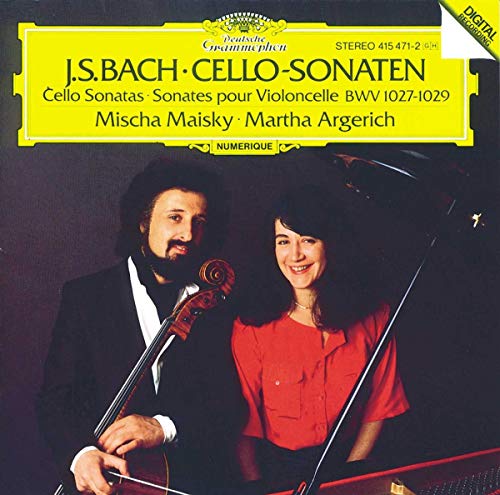 Bach: Cello-Sonates Pour Violoncelle ,BWV 1027-1029