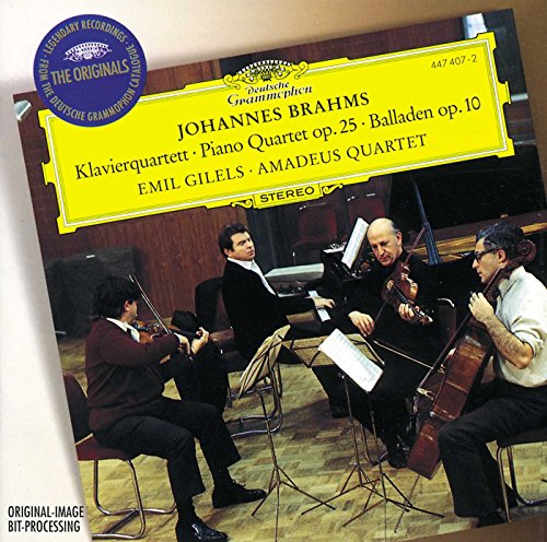 Brahms: Quartet No.1, Op.25 (DG The Originals)