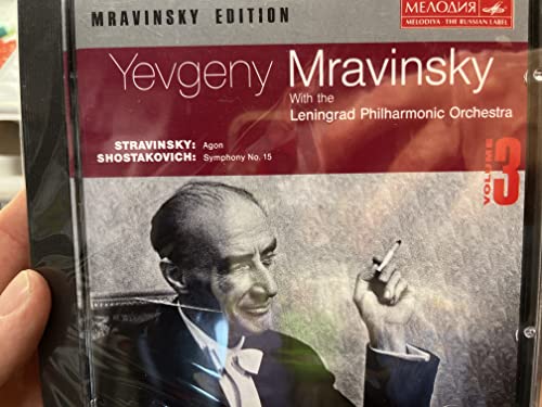 Mravinsky Edition, Vol.3: Shostakovich: Symphony 15 / Stravinsky: Agon