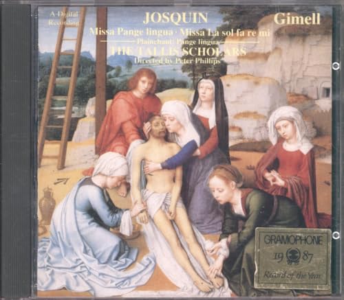 Josquin: Missa Pange Lingua, Missa La Sol fa re mi (Plainchant)