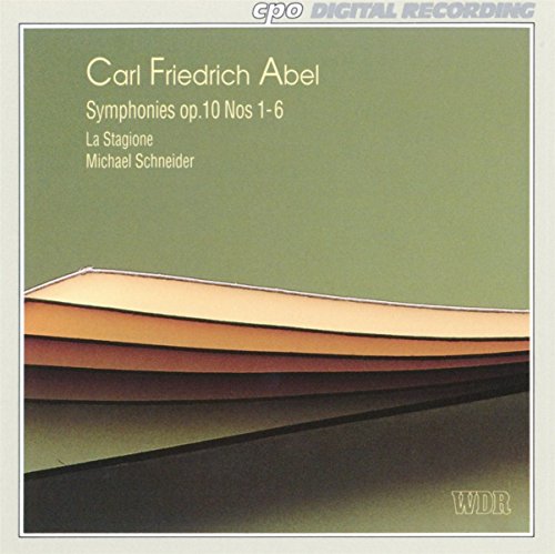 Abel: Six symphonies, Op 10