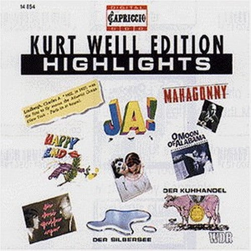 Kurt Weill Edition - Highlights
