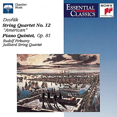 Dvorak String Quartet No. 12 "American" and Piano Quintet Op. 81