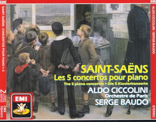 Saint-Saens: Les 5 concertos pour piano