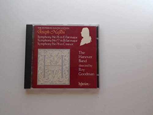 Haydn: Symphonies Nos 76, 77 & 78 /The Hanover Band · Goodman