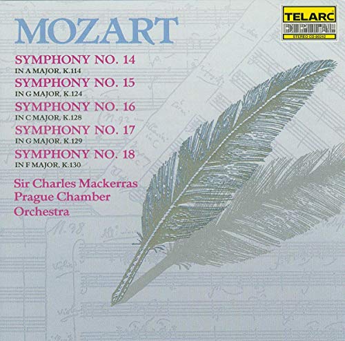 Mozart: Symphonies Nos. 14-18