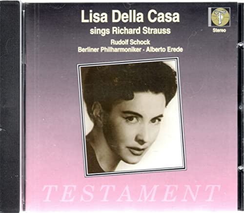 Lisa Della Casa Sings R Strauss