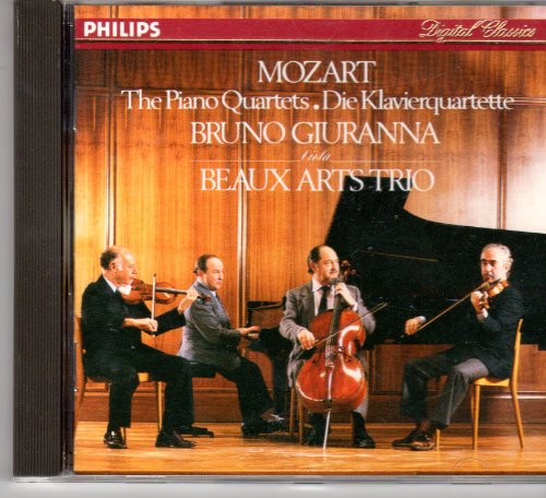 Mozart: Piano Quartets /BEAUX ARTS TRIO & GIURANNA