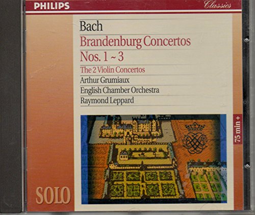 Bach: Brandenburg Concertos, Nos. 1-3, The 2 Violin Concertos