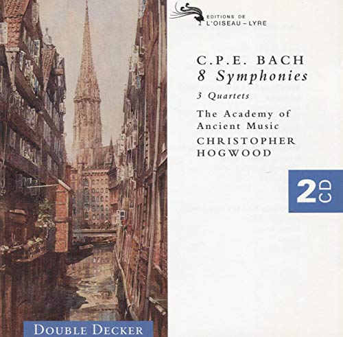 C.P.E. Bach: 8 Symphonies, 3 Quartets