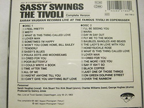Sassy Swings the Tivoli
