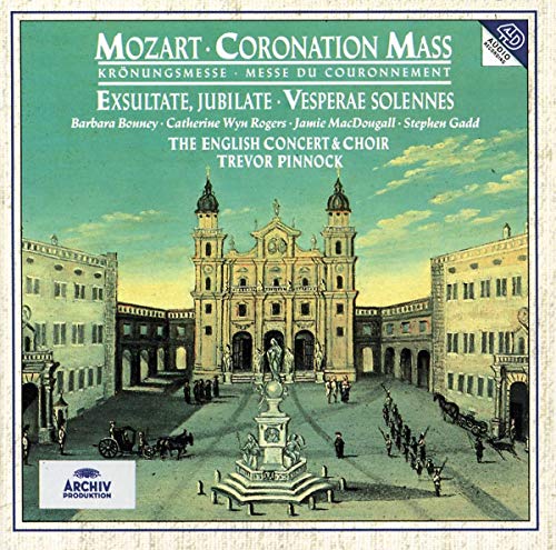Mozart: Coronation Mass; Exsultate jubilate; Vesperae solennes /Pinnock