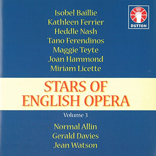 Stars of English Opera, Vol.3