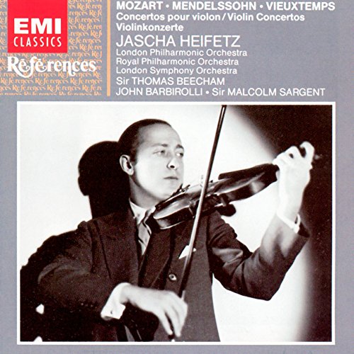 Heifetz Plays Mozart,Mendelssohn and Vieuxtemps
