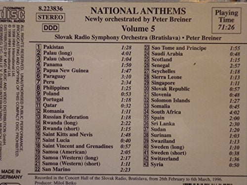 National Anthems Vol 5