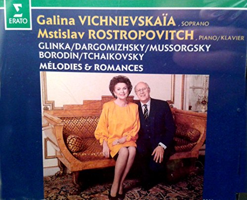 Glinka / Dargomizhsky / Mussorgsky / Borodin / Tchaikovsky: Melodies & Romances