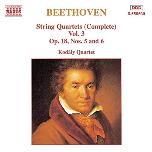 BEETHOVEN: String Quartets Op. 18, Nos. 5 and 6
