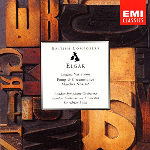 Elgar - Orchestral Works - Enigma Variations - Pomp & Circumstance Marches Nos. 1-5